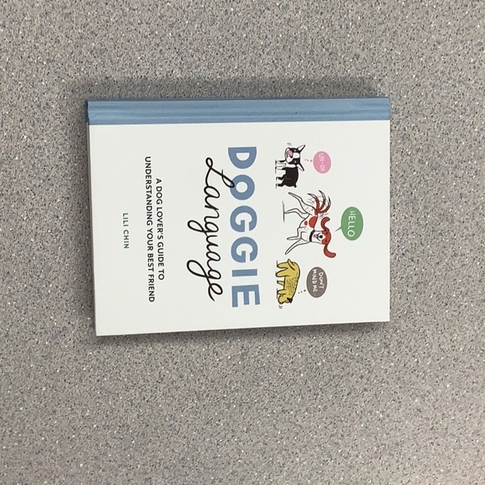 Doggie Language: A Dog Lover's Guide by - Blue and White